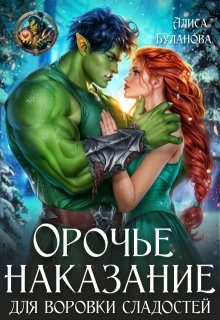 Обложка книги «Орочье наказание для воровки сладостей»