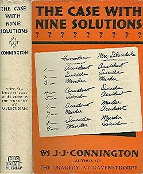 Обложка книги «The Case with Nine Solutions»