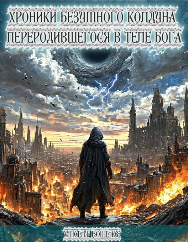 Обложка книги «Хроники безумного колдуна переродившегося в теле бога 1»
