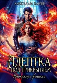 Обложка книги «Адептка под прикрытием. Проклятие феникса»