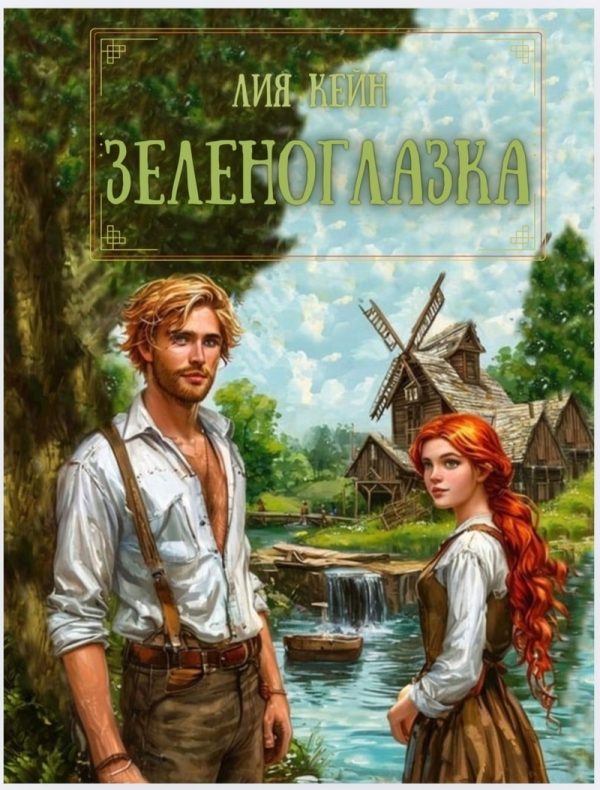 Обложка книги «Зеленоглазка»