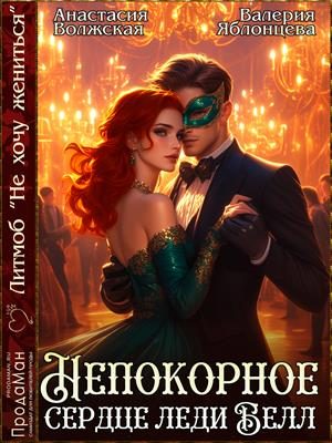 Обложка книги «Непокорное сердце леди Белл»