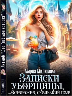 Обложка книги «Записки уборщицы, или Осторожно, скользкий пол!»