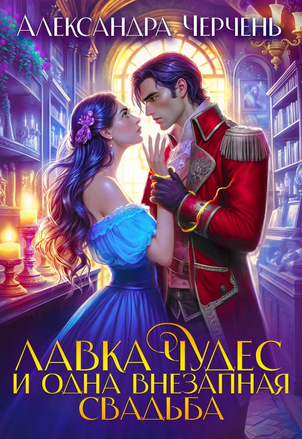 Обложка книги «Лавка чудес и одна внезапная свадьба»