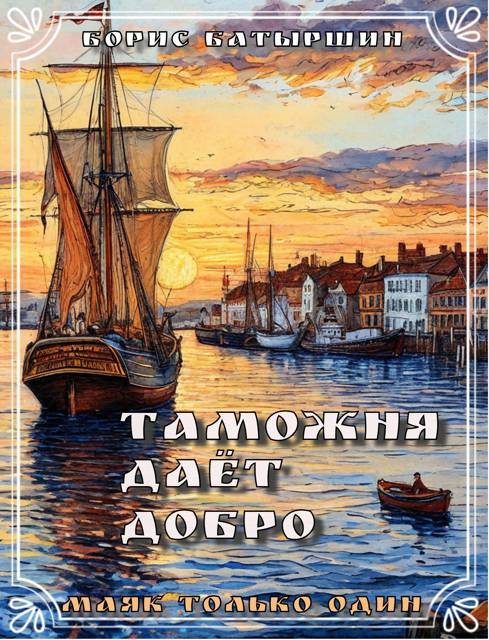 Обложка книги «Таможня дает добро»