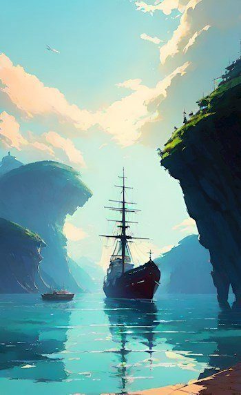 Обложка книги «Военно-Морской Исекай»