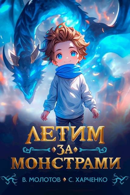 Обложка книги «Летим за монстрами!»