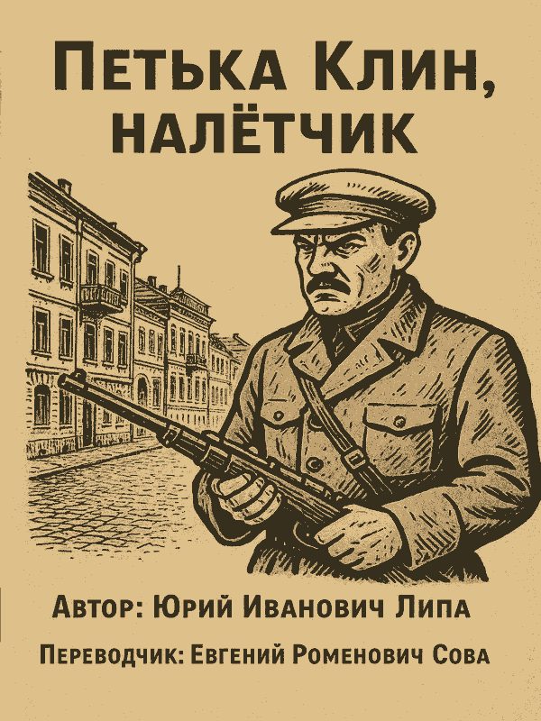 Обложка книги «Петька Клин, налётчик»