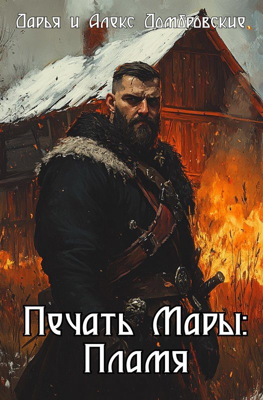 Обложка книги «Печать Мары: Пламя. Книга I»