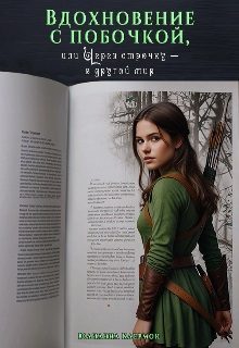Обложка книги «Вдохновение с побочкой, или Через строчку – в другой мир»