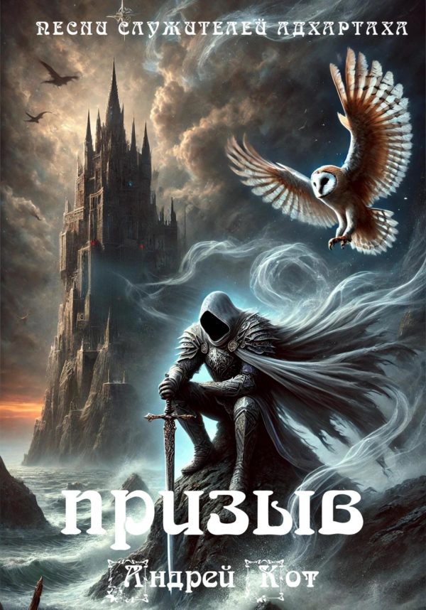 Обложка книги «Песни служителей Адхартаха: призыв»