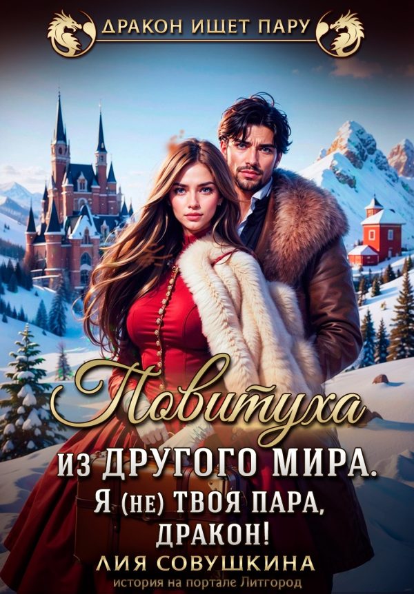 Обложка книги «Повитуха из другого мира. Я (не) твоя пара, дракон!»