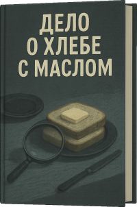 Обложка книги «Дело о хлебе с маслом»