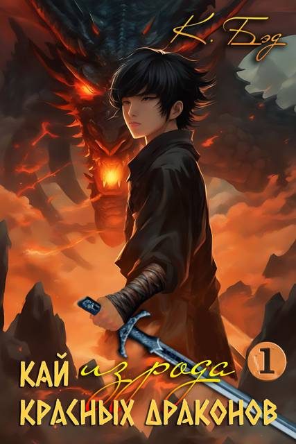 Обложка книги «Кай из рода красных драконов»