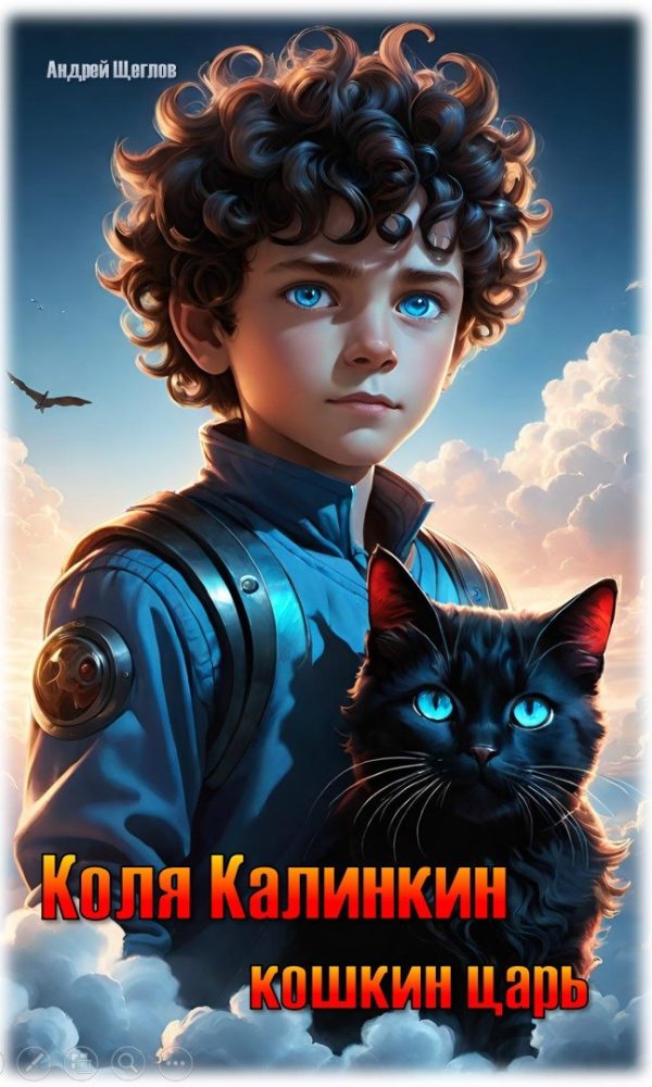 Обложка книги «Коля Калинкин - кошкин царь»