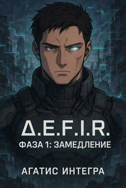 Обложка книги «Δ.E.F.I.R. Фаза 1: Замедление»