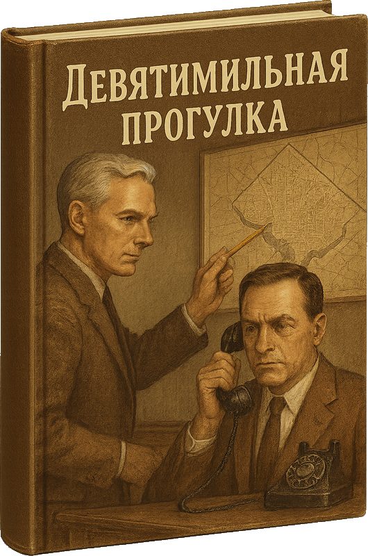 Обложка книги «Девятимильная прогулка»