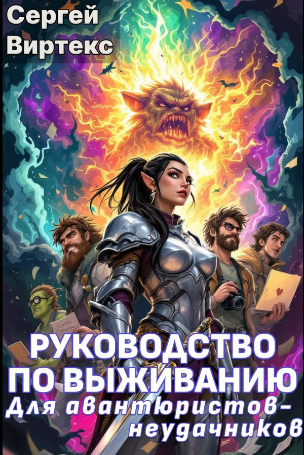 Обложка книги «Руководство по выживанию для авантюристов-неудачников»