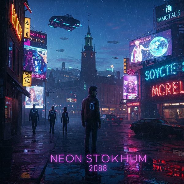 Обложка книги «Неоновый Стокгольм 2088»