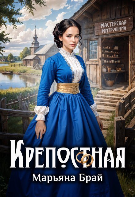 Обложка книги «Крепостная»