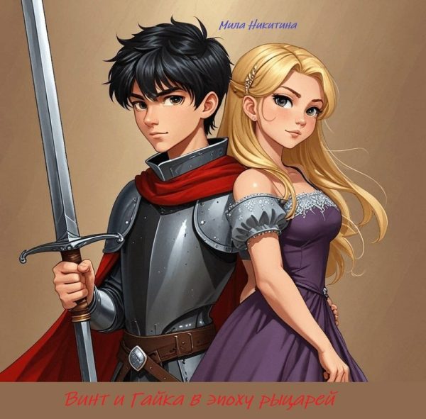 Обложка книги «Винт и Гайка в эпоху рыцарей»