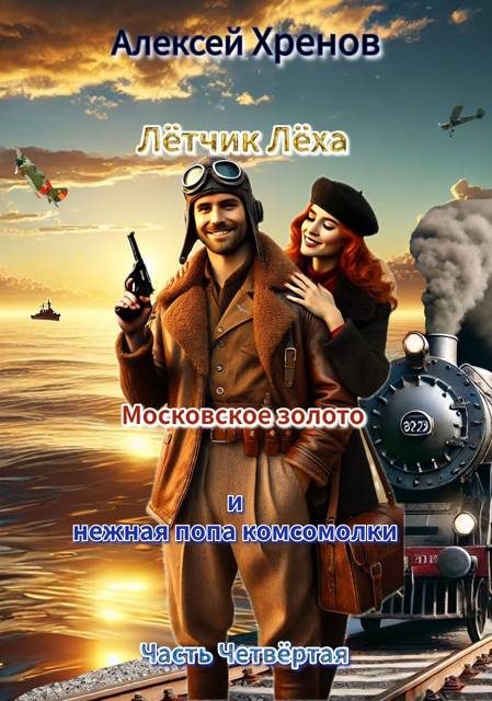 Обложка книги «Московское золото и нежная попа комсомолки. Часть 4»