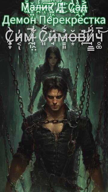 Обложка книги «Малик Д’Сад: Демон Перекрестка»