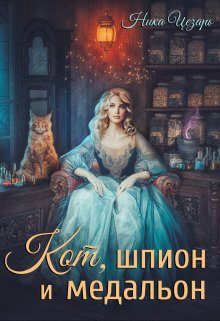 Обложка книги «Кот, шпион и медальон или Ведьмы предпочитают неприятности»