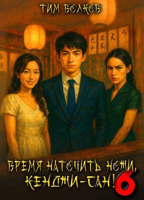 Обложка книги «Время наточить ножи, Кенджи-сан! 6»