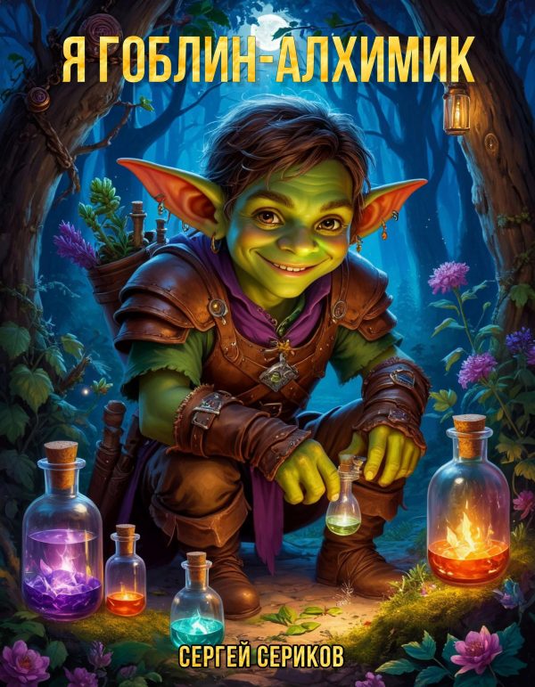 Обложка книги «Я гоблин-алхимик»