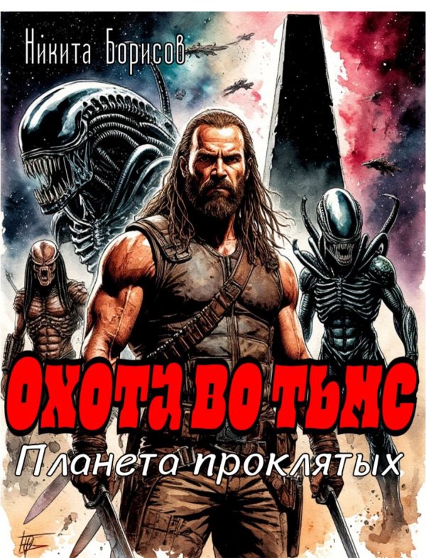 Обложка книги «Охота во тьме. Планета проклятых»