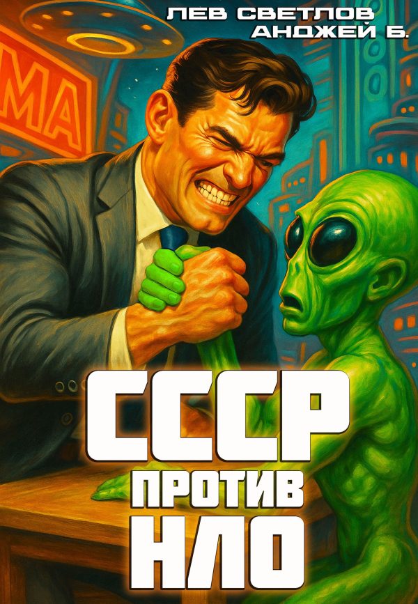 Обложка книги «СССР против НЛО»