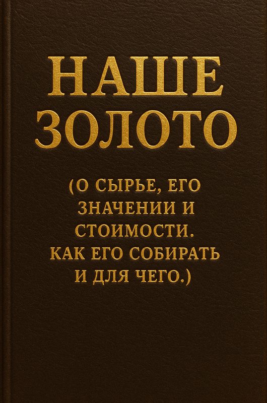 Обложка книги «Наше золото»