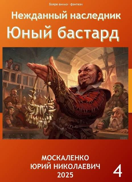 Обложка книги «Юный бастард. Книга 4»