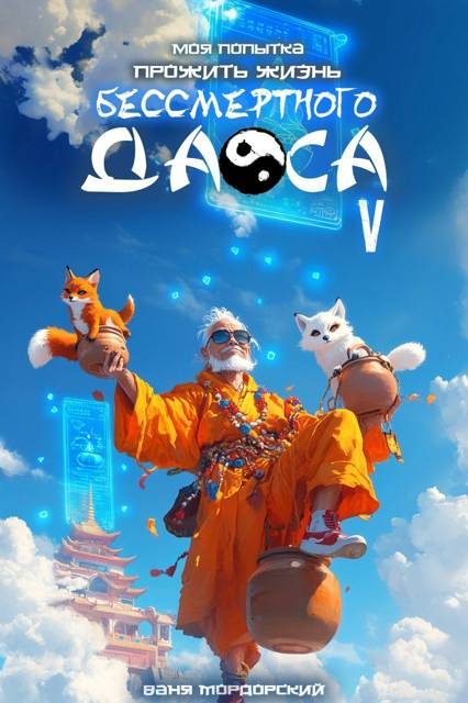 Обложка книги «Моя попытка прожить жизнь Бессмертного Даоса V»