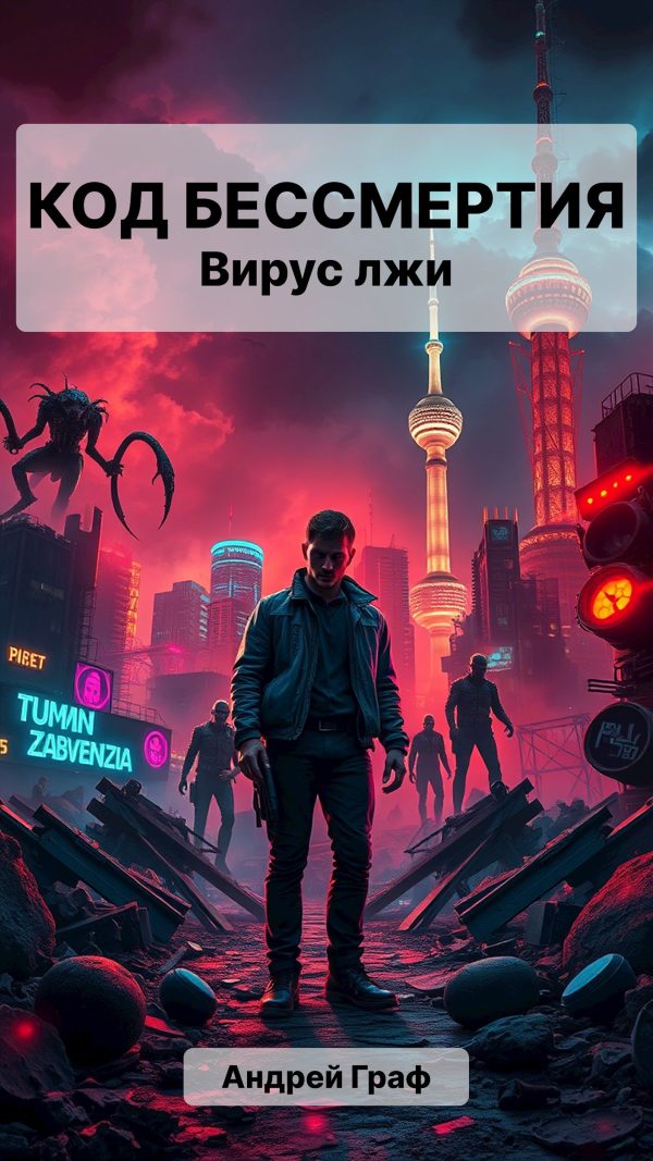 Обложка книги «Код Бессмертия: Вирус Лжи. Том 1»