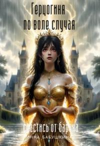 Обложка книги «Герцогиня по воле случая. Спастись от барона (СИ)»