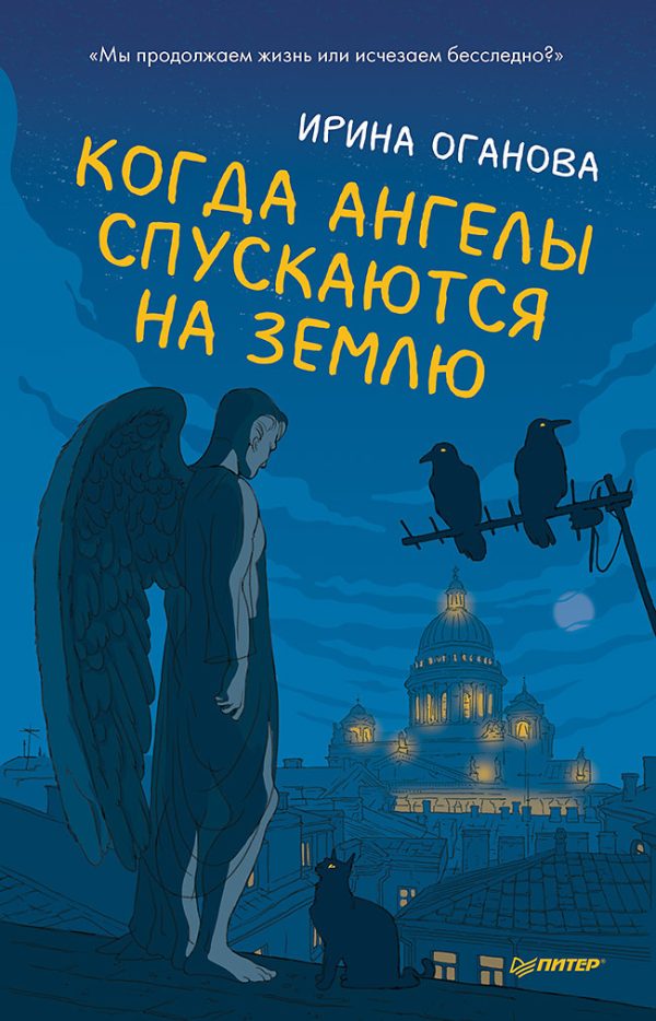 Обложка книги «Когда ангелы спускаются на землю»
