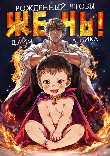 Обложка книги «Рожденный, чтобы жечь! 1»