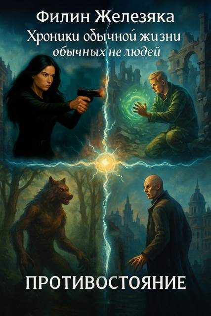 Обложка книги «Хроники обычной жизни обычных не людей»