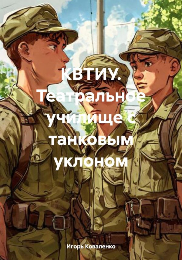 Обложка книги «КВТИУ. Театральное училище с танковым уклоном»