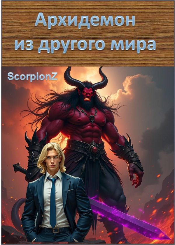 Обложка книги «Архидемон из другого мира.»