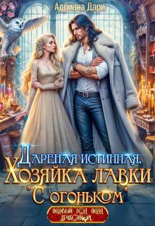 Обложка книги «Дареная истинная. Хозяйка лавки «С огоньком»»