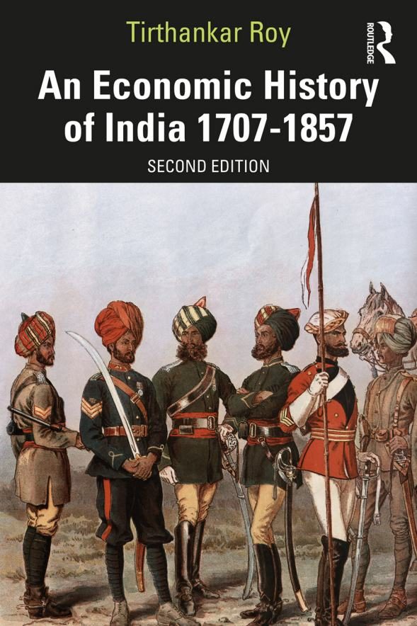 Обложка книги «Экономическая история Индии 1707-1857 гг.»