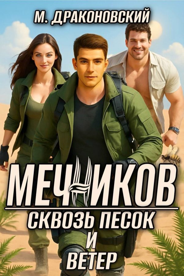Обложка книги «Мечников. Сквозь песок и ветер.»