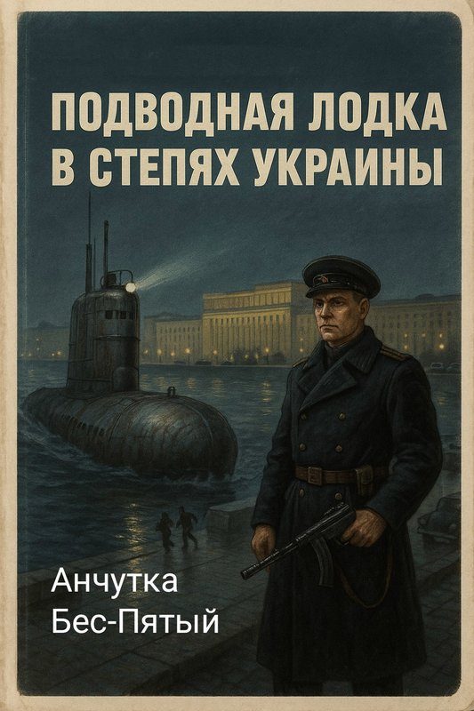 Обложка книги «Подводная лодка в степях Украины»