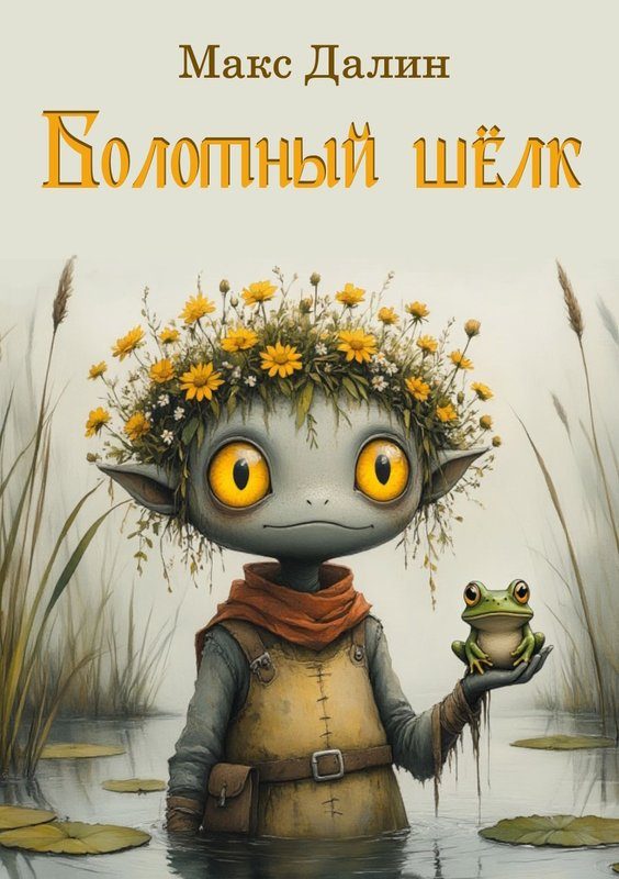 Обложка книги «Болотный шёлк. Нарисованная история»