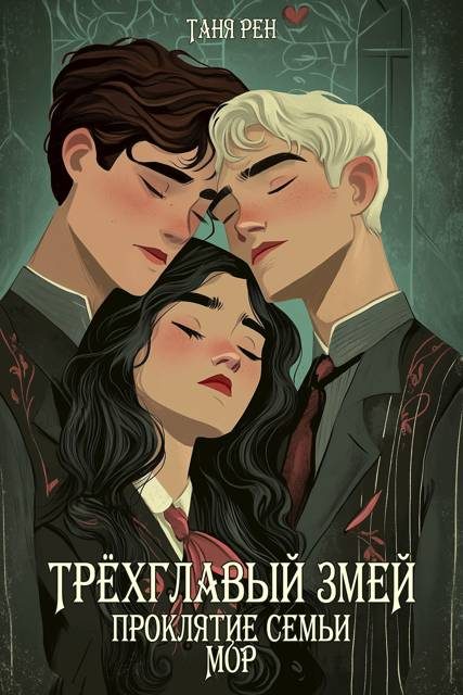 Обложка книги «Трехглавый змей: Проклятие семьи Мор»
