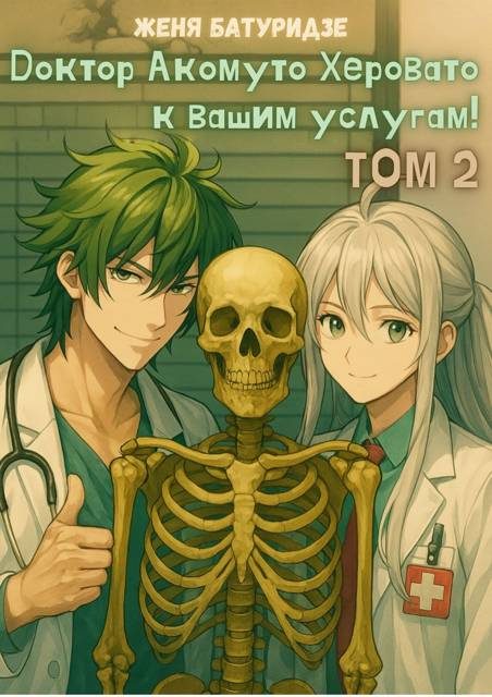 Обложка книги «Доктор Акомуто Херовато к вашим услугам! Том 2»
