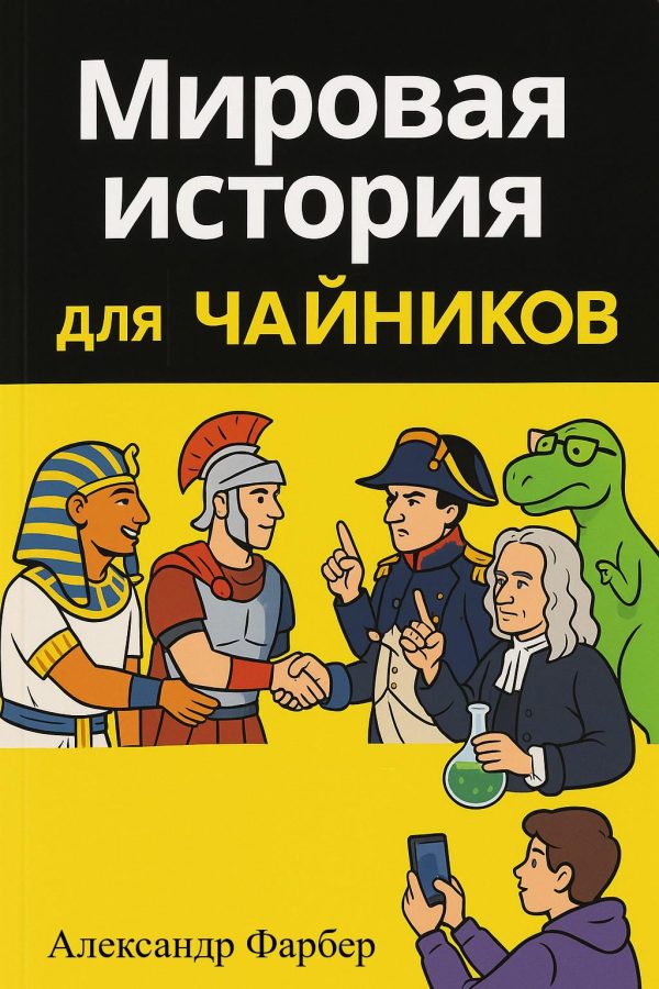 Обложка книги «Мировая история для чайников. Том 1. Дописьменная история человечества»